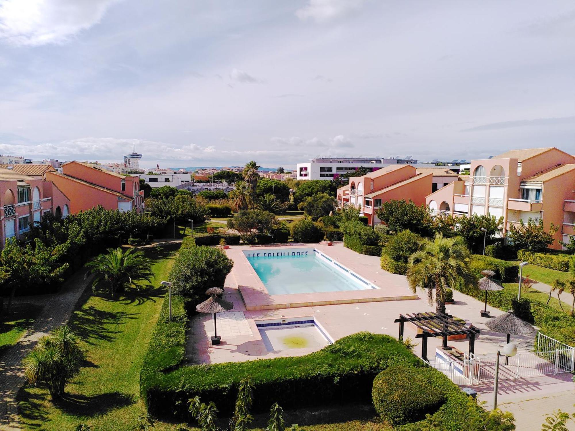 Apartment Nid Douillet F2, Clim, Jardin, Piscine, Parking, 200 M Palavas-les-Flots